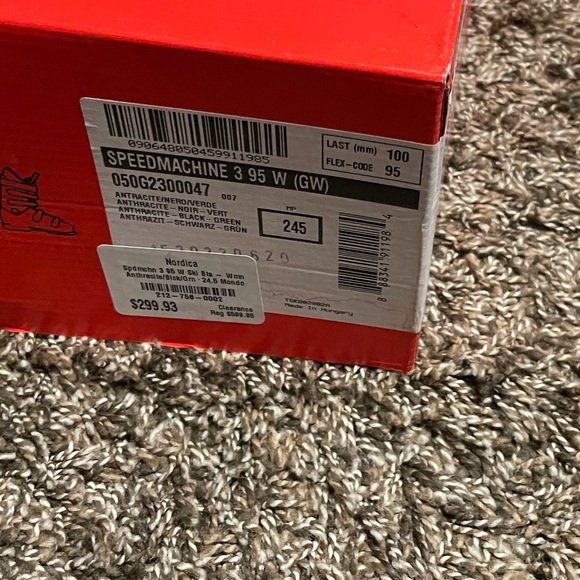 BRAND NEW NORDICA SPEEDMACHINE SKI BOOTS W 3.95 - Picture 5 of 5